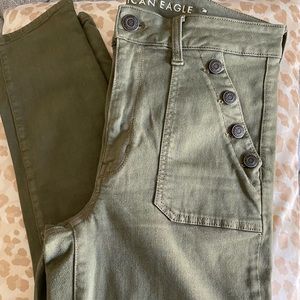 American Eagle Super Hi-rise jeggings